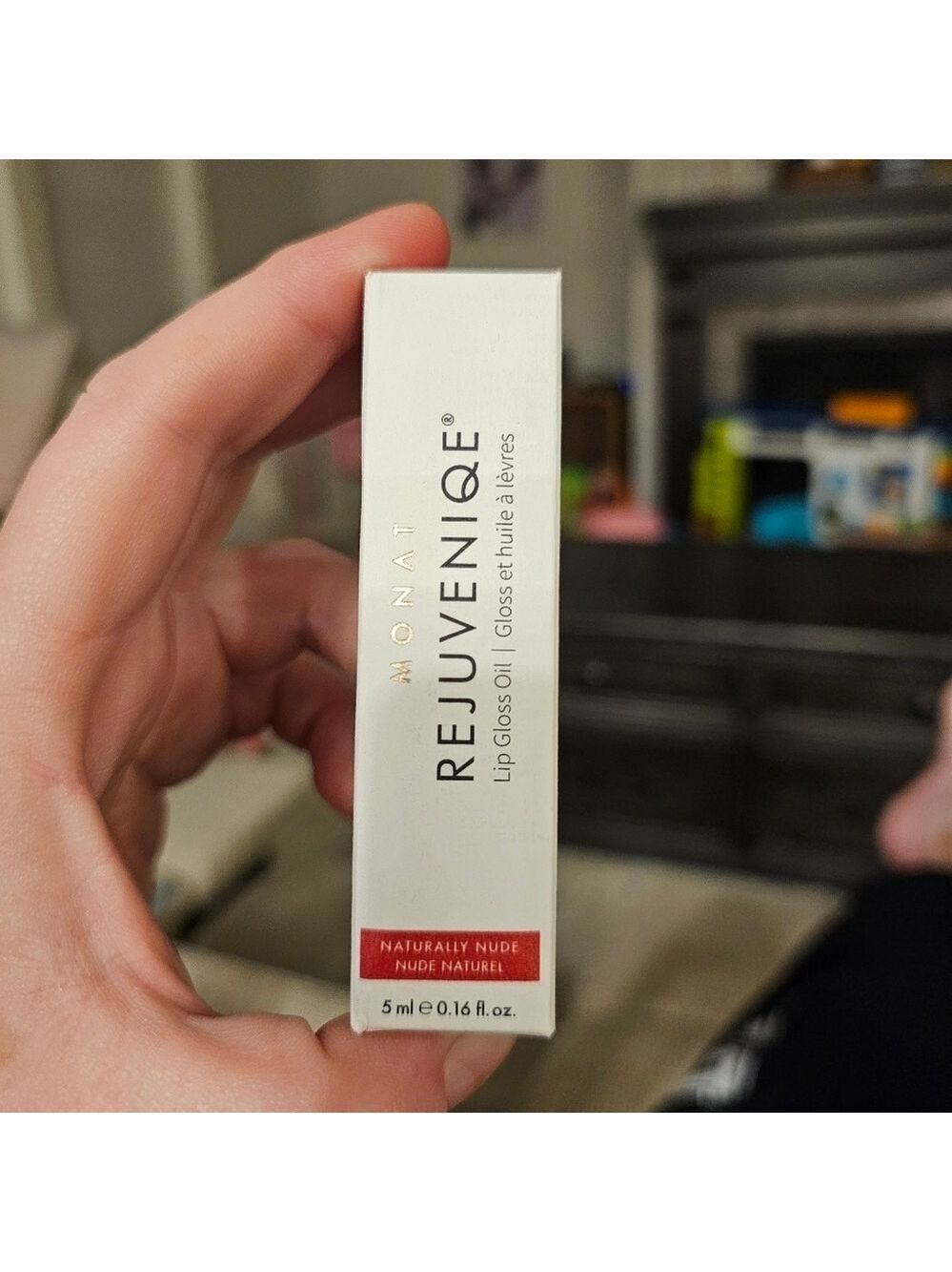 Monat Rejuveique Lip Gloss Oil Naturally Nude